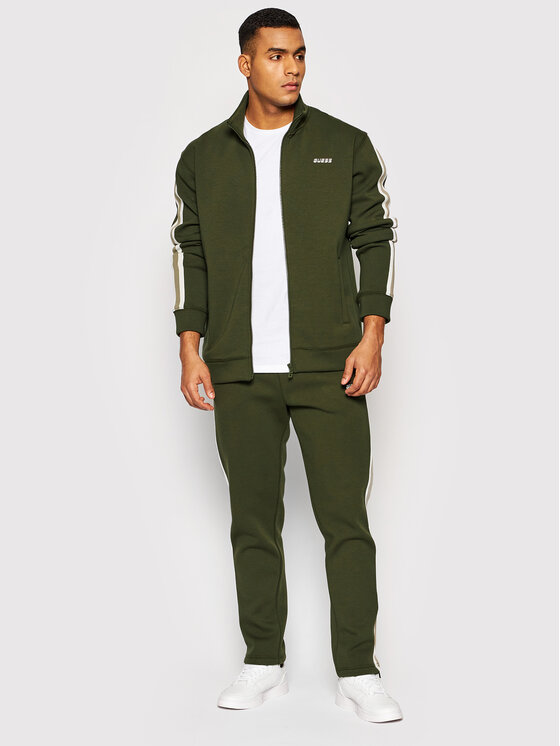 Felpa U1BA07 FL046 Verde Regular Fit