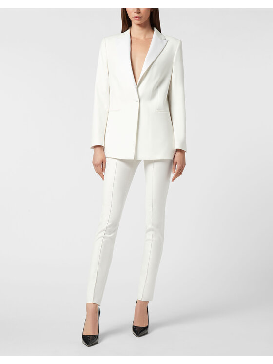 PHILIPP PLEIN PHILIPP PLEIN Marynarka 26413 Biały