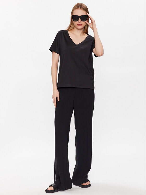 Calvin Klein Calvin Klein Tričko K20K205338 Čierna Regular Fit