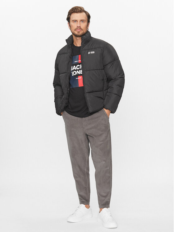 Jack & Jones Jack & Jones Žieminė striukė 12238745 Juoda Regular Fit