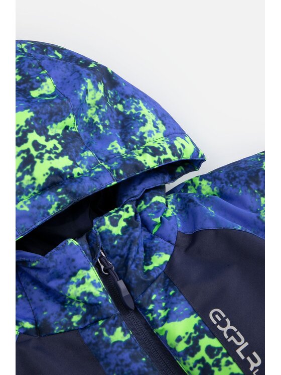 Lemon Explore Lemon Explore Kurtka narciarska ZL3152111OSB-015 Granatowy Regular Fit