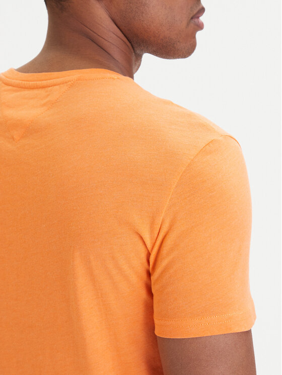 Tommy Jeans Tommy Jeans T-Shirt DM0DM20363 Orange Slim Fit