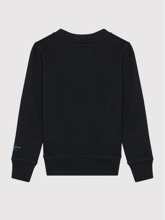 Pepe Jeans Pepe Jeans Mikina Jonas PB581357 Čierna Regular Fit