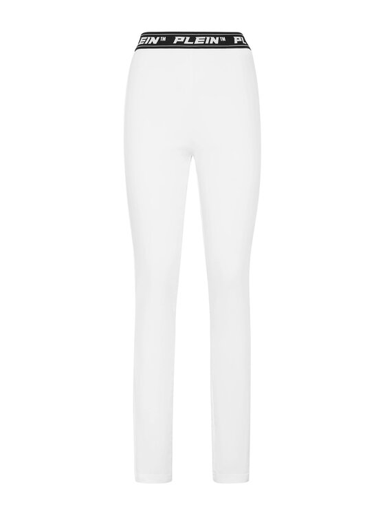 PHILIPP PLEIN PHILIPP PLEIN Jeansy 2369 Biały Jegging Fit