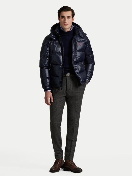 Polo Ralph Lauren Polo Ralph Lauren Пухено яке 710968281002 Тъмносин Regular Fit