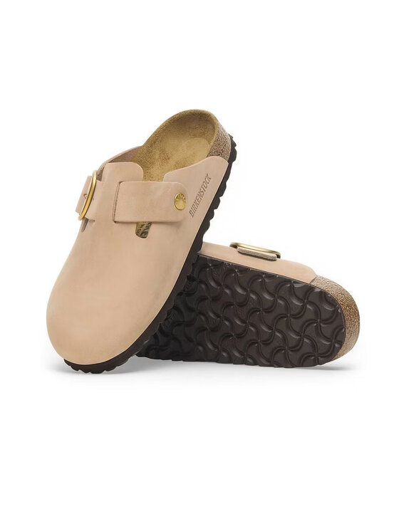 Birkenstock Birkenstock Klapki 1028003_39 Beżowy
