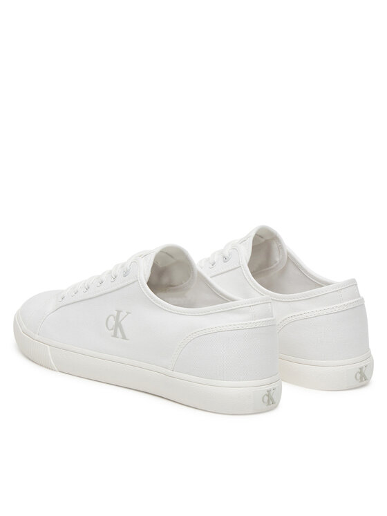 Calvin Klein Jeans Calvin Klein Jeans Tenisky Ess Vulc Low Mg Canvas YM0YM01209 Biela