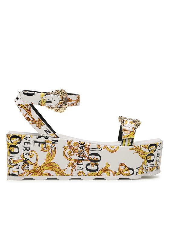 Versace Jeans Couture Versace Jeans Couture Sandali 74VA3S06 Bela
