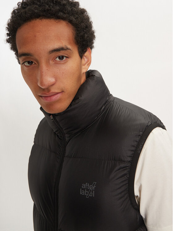 AFTER LABEL AFTER LABEL Vestă Anapa A00001 Negru Regular Fit