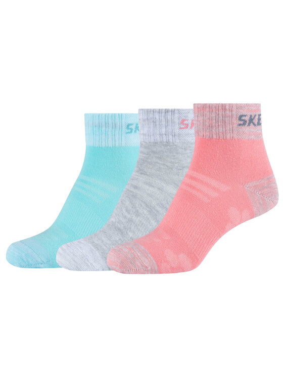 Skechers Skechers Calzini corti Skechers 3PPK Wm Mesh Ventilation Quarter Socks Multicolore