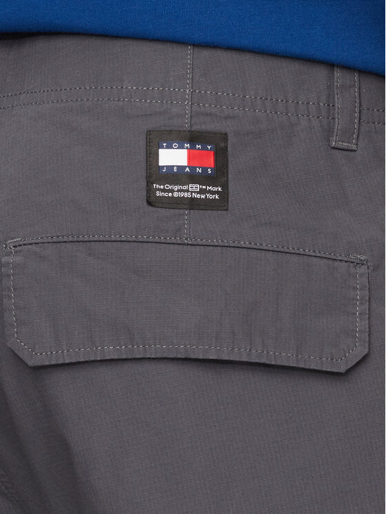 Tommy Jeans Tommy Jeans Jogger kelnės Ethan DM0DM18342 Pilka Regular Fit