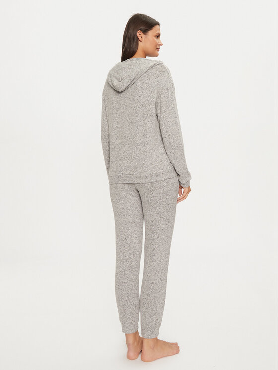 Selmark Selmark Piżama P8276 Szary Relaxed Fit