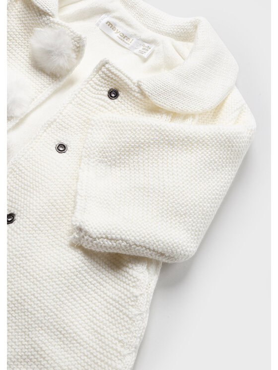 Cappotto di transizione 2497 Bianco Regular Fit