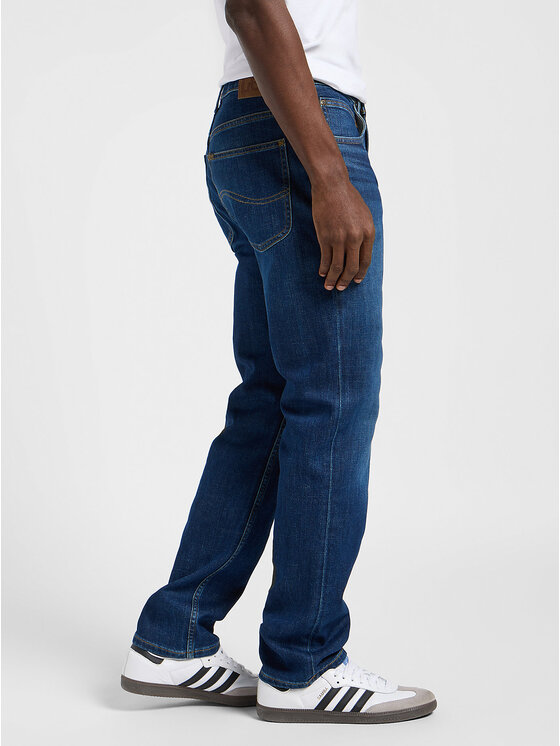 Lee Lee Jeansy BROOKLYN STRAIGHT Niebieski Straight Fit