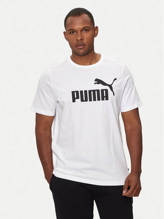 Puma Puma T-shirt Ess Logo 586666 Bijela Regular Fit
