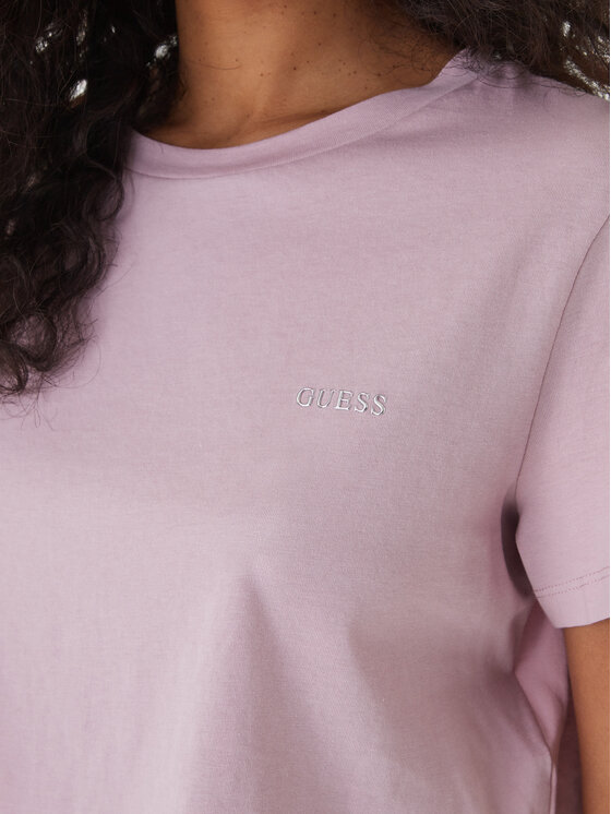 Guess Guess Футболка V6GI17 K2984 Рожевий Regular Fit