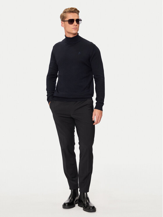 KARL LAGERFELD KARL LAGERFELD Garbó 655058 544399 Sötétkék Regular Fit