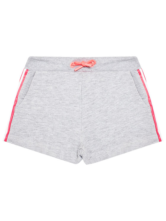 4F 4F Szorty sportowe HJL21-JSKDD002A Szary Regular Fit