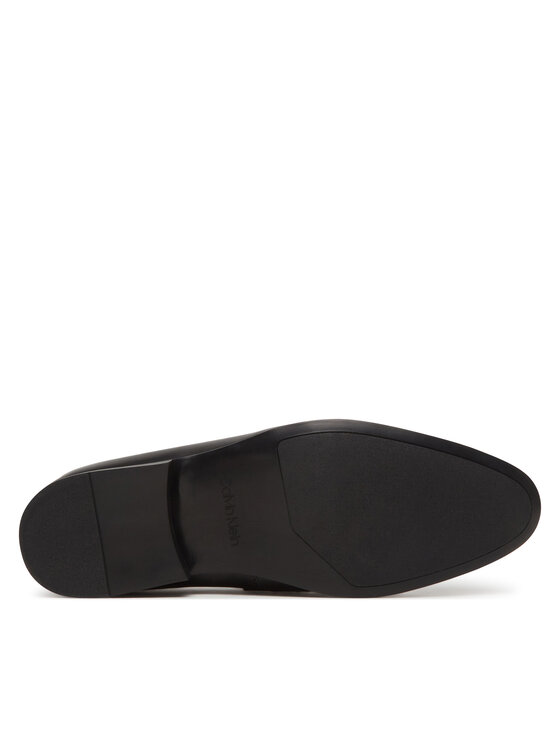 Calvin Klein Calvin Klein Κλειστά παπούτσια Almond Moccasin W/ Bit HM0HM01884 Μαύρο