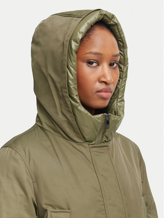 Tommy Hilfiger Tommy Hilfiger Parka WW0WW46533 Zielony Relaxed Fit