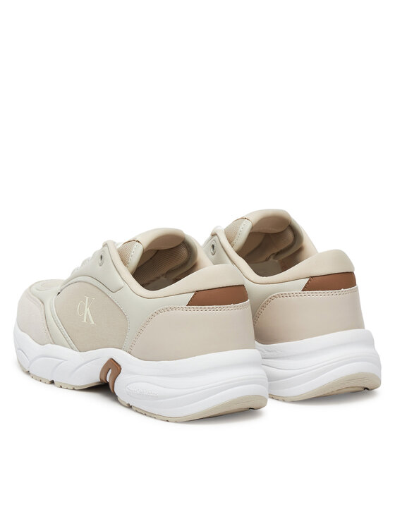 Calvin Klein Jeans Calvin Klein Jeans Tenisice Retro Tennis Mg Mix YW0YW01743 Bež