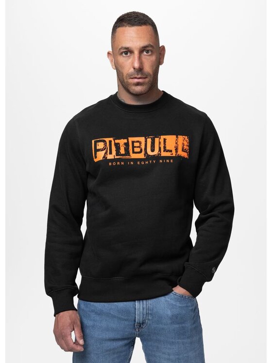 PITBULL PITBULL Bluza BLACKY Czarny Regular Fit