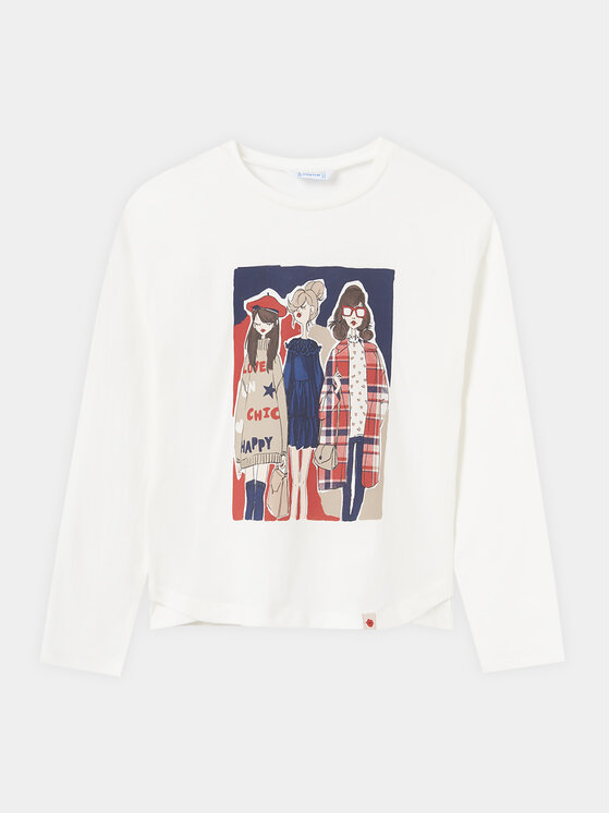 Mayoral Mayoral Halenka 7.047 Écru Regular Fit