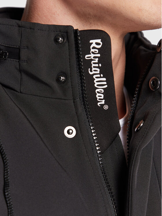 RefrigiWear RefrigiWear Μπουφάν χειμωνιάτικο Lender G16700 XT2429 Μαύρο Regular Fit