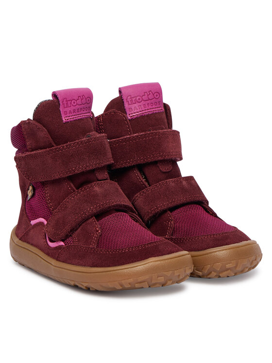 Froddo Froddo Kozaki Barefoot Tex Winter Tl G3160247-6T S Bordowy