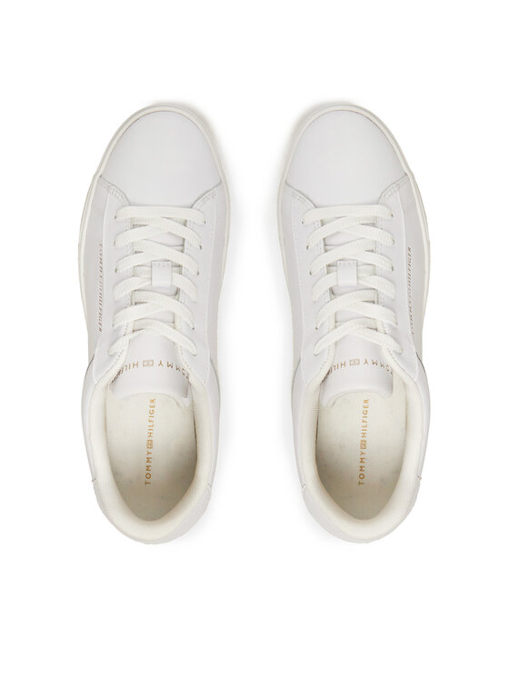 Tommy Hilfiger Tommy Hilfiger Sneakersy Essential Court FW0FW08320 Biela