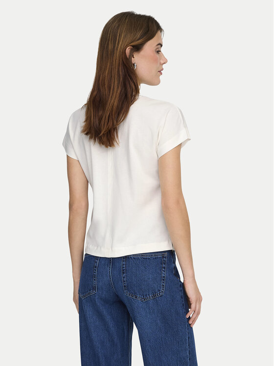 ONLY ONLY T-Shirt Erica 15308926 Bílá Oversize