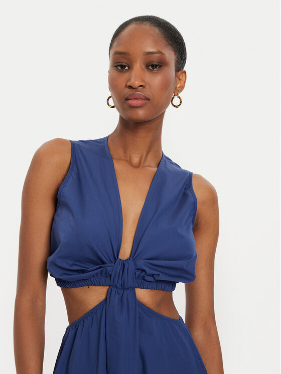 ViCOLO ViCOLO Vasaras kleita TB2502 Tumši zils Regular Fit
