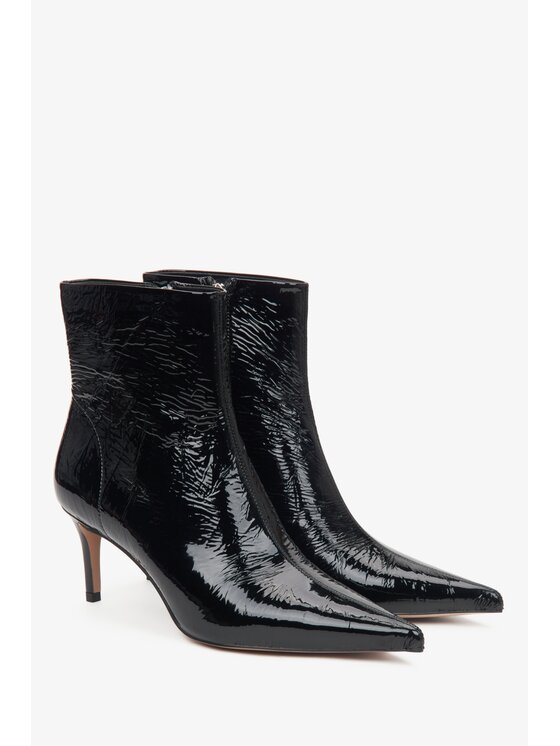 Estro Estro Μποτάκια ER00115884 Μαύρο