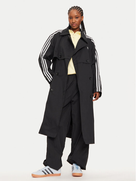 adidas adidas Trench adicolor IZ0381 Crna Loose Fit