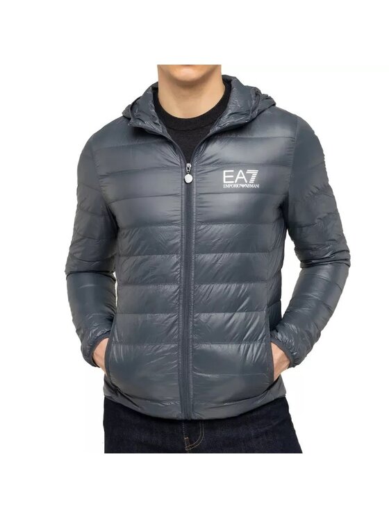 Emporio Armani Emporio Armani Bunda pro přechodné období 8NPB02 PN29Z 1977 Šedá Regular Fit