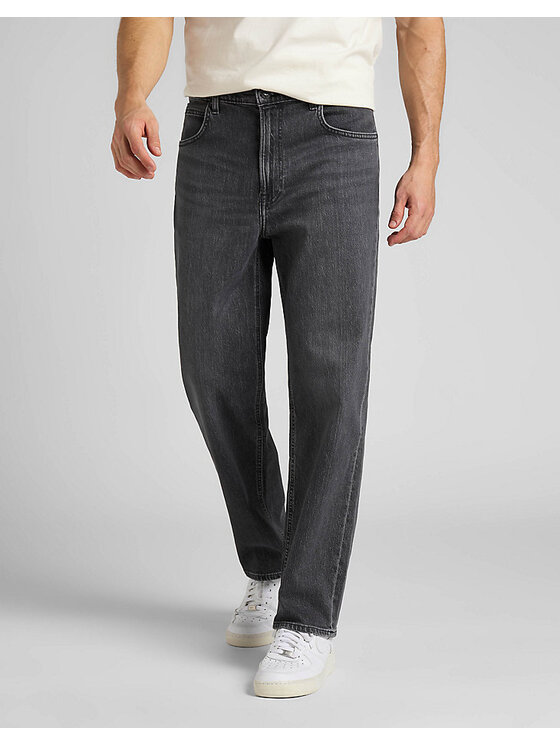 Lee Lee Jeansy ASHER Czarny Loose Fit