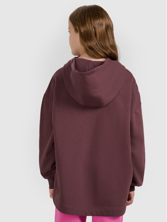 4F 4F Μπλούζα 4FJRAW25TSWSF2429-51S Μωβ Oversize