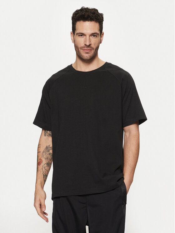 adidas adidas T-Shirt Premium Essentials JC9570 Černá Loose Fit