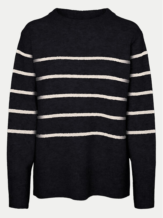 Vero Moda Vero Moda Sweter Flawless 10320487 Czarny Loose Fit