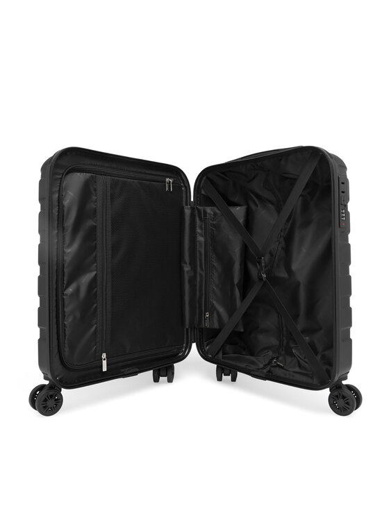 GINO ROSSI Gino Rossi Valiză de cabină GIN-S-001-05-BLACK Negru