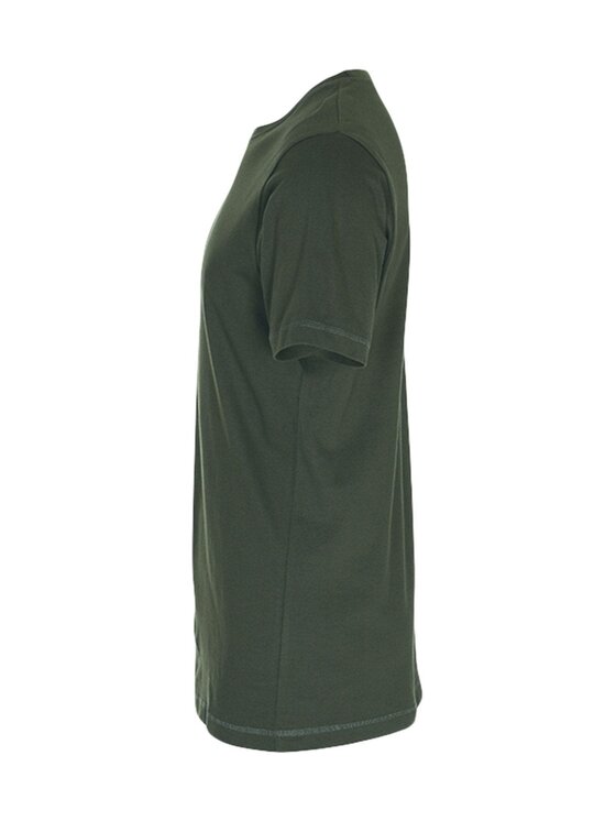TeeShoppen TeeShoppen T-Shirt 'Basic Collection' Zielony Regular Fit