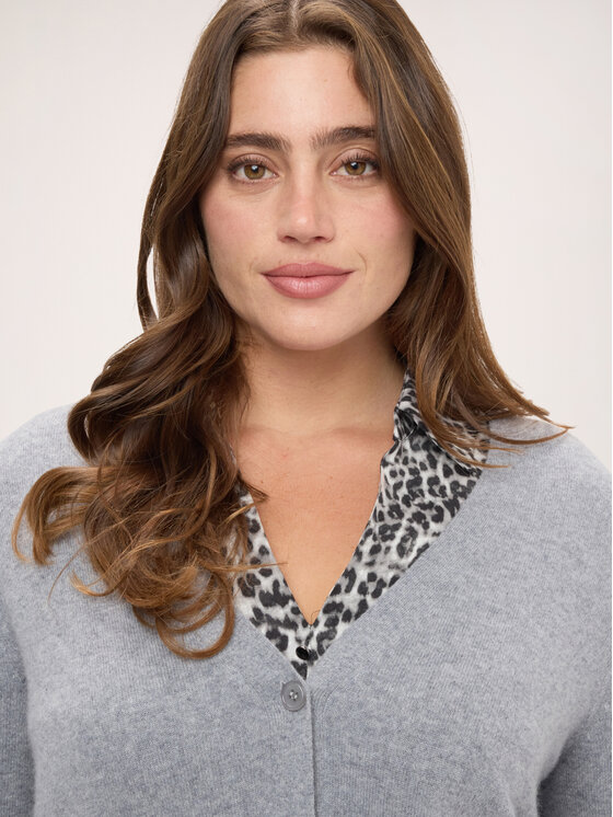 Fiorella Rubino Fiorella Rubino Maglione M314L008596N013 Grigio Regular Fit