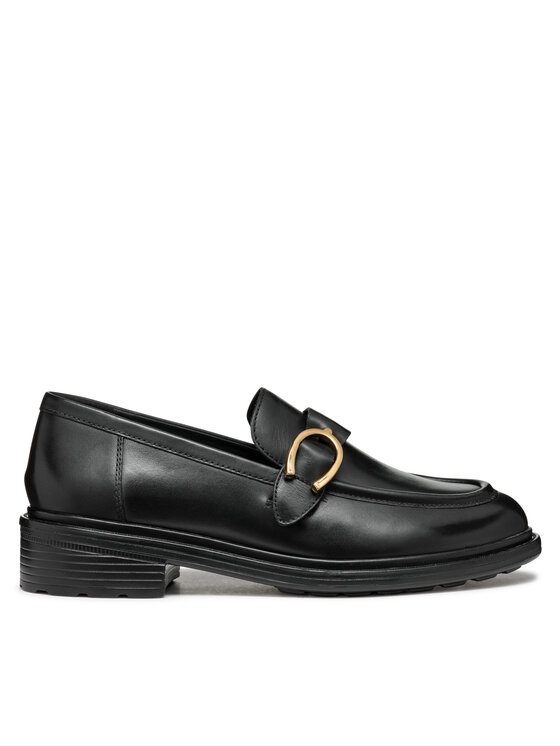 Geox Mokasyny D Walk Pleasure D46TGC 00043 C9999 Czarny