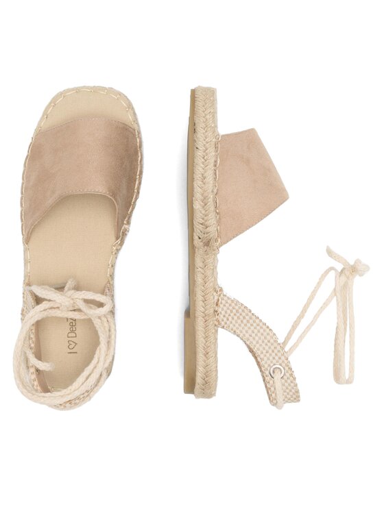 DeeZee DeeZee Espadryle WSS20457-02 Beżowy