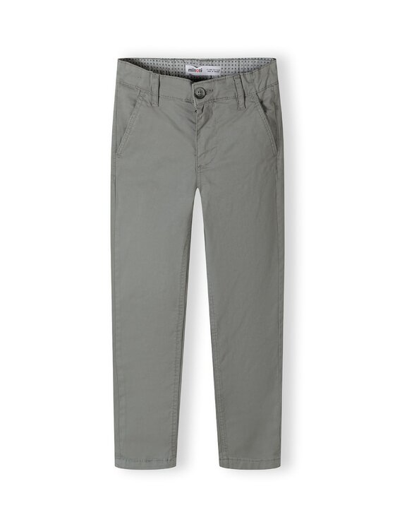 minoti minoti Spodnie materiałowe NOSBPANT3 Szary Regular Fit