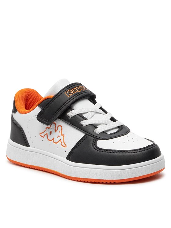 Kappa Kappa Sneakersy Logo Malone Ev Kid 36185LW Biały