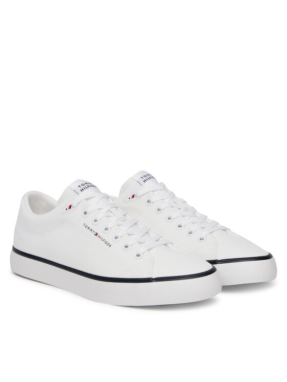 Tommy Hilfiger Tommy Hilfiger Teniși Hi Vulc Core Low Ii Mesh FM0FM05513 Alb
