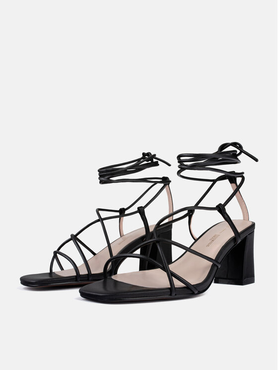 L37 L37 Sandali NIGHT FEVER Nero