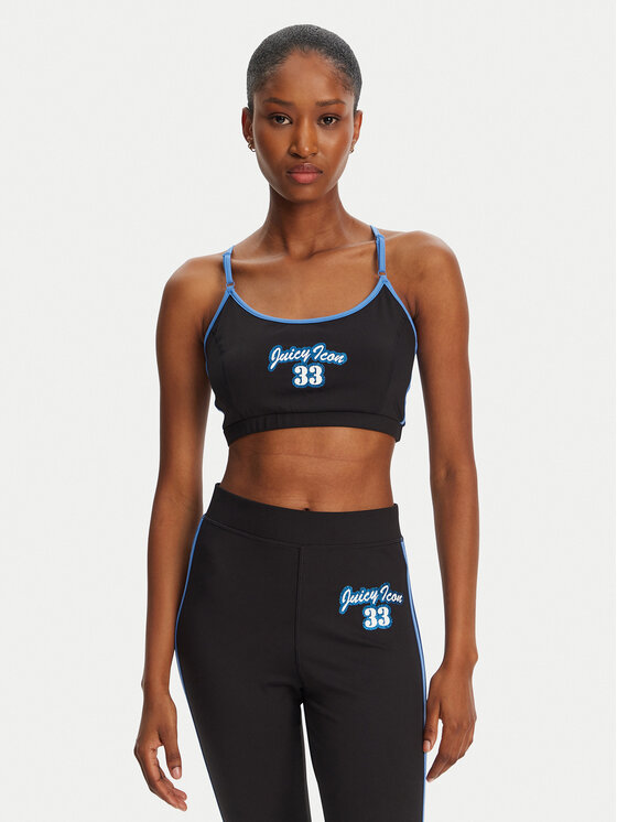 Sutien top Juicy Couture Femei, Mărimea: L, Negru, JCSNS125404