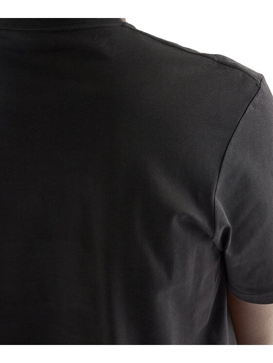 Wrangler Wrangler T-Shirt 112387021 Czarny Regular Fit